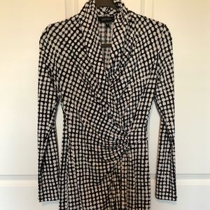 Karen Kane Faux Wrap Dress